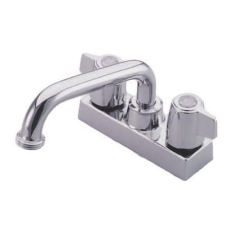 Kingston Brass Laundry Tray Faucet, Polished Chrome KB470